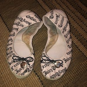 Juicy Couture Pink Flats